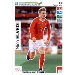 Nico Elvedi Switzerland 192 Adrenalyn XL Road To Uefa Euro 2020