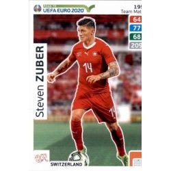 Steven Zuber Switzerland 195 Adrenalyn XL Road To Uefa Euro 2020