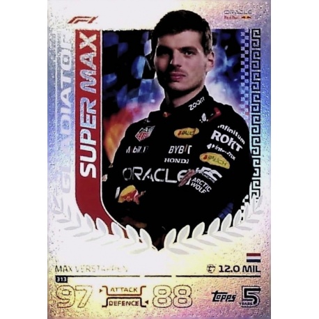 Max Verstappen F1 Gladiator 313