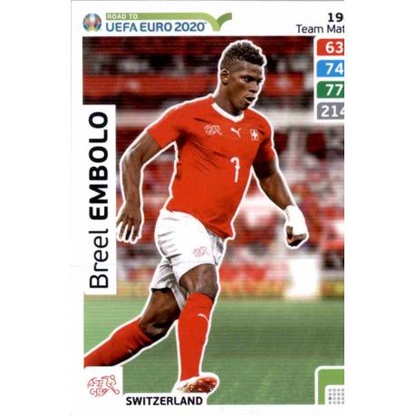 Breel Embolo Switzerland 198 Adrenalyn XL Road To Uefa Euro 2020