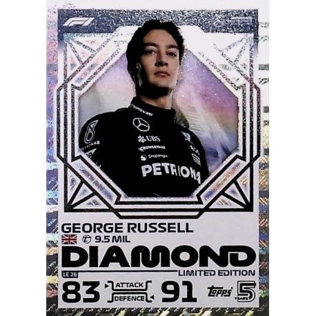 George Russell Limited Edition- Diamond LE26