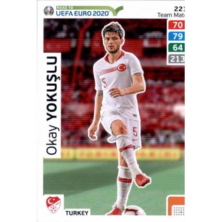 Okay Yokuşlu Turkey 221 Adrenalyn XL Road To Uefa Euro 2020