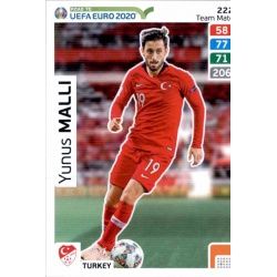 Yunnus Malli Turkey 222 Adrenalyn XL Road To Uefa Euro 2020