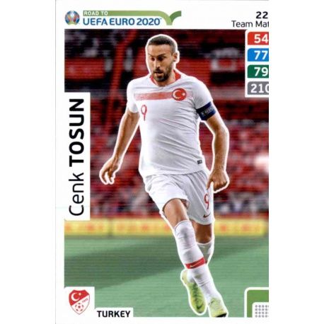 Cenk Tosun Turkey 224 Adrenalyn XL Road To Uefa Euro 2020