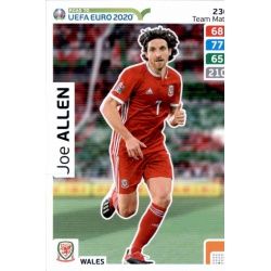 Joe Allen Wales 230 Adrenalyn XL Road To Uefa Euro 2020