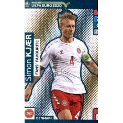 Simon Kjær Fans Favourite 240 Adrenalyn XL Road To Uefa Euro 2020