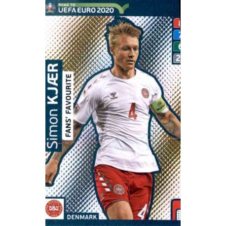 Simon Kjær Fans Favourite 240 Adrenalyn XL Road To Uefa Euro 2020