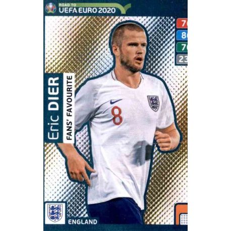 Eric Dier Fans Favourite 242 Adrenalyn XL Road To Uefa Euro 2020