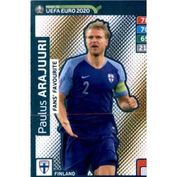 Paulus Arajuuri Fans Favourite 246 Adrenalyn XL Road To Uefa Euro 2020