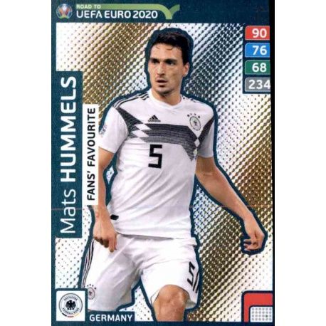 Mats Hummels Fans Favourite 250 Adrenalyn XL Road To Uefa Euro 2020