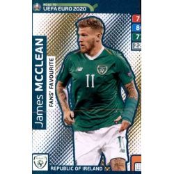 James McClean Fans Favourite 256 Adrenalyn XL Road To Uefa Euro 2020
