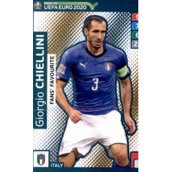 Giorgio Chiellini Fans Favourite 257 Adrenalyn XL Road To Uefa Euro 2020