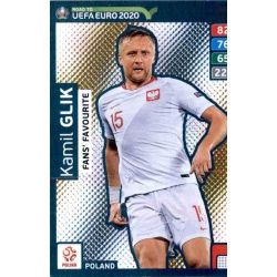 Kamil Glik Fans Favourite 265 Adrenalyn XL Road To Uefa Euro 2020