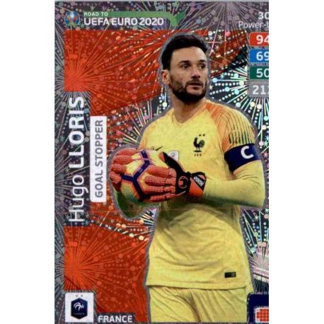 Hugo Lloris Goal Stopper 303 Adrenalyn XL Road To Uefa Euro 2020