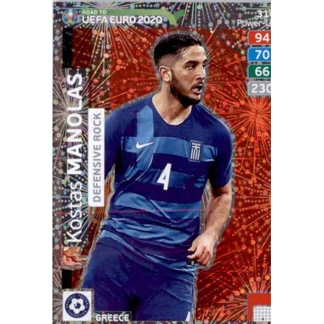 Kostas Manolas Key Players 310 Adrenalyn XL Road To Uefa Euro 2020