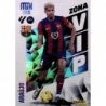 Soccer Cards Araújo Zona VIP Barcelona Panini Megacracks 2024/25