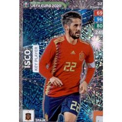 Isco Key Players 321 Adrenalyn XL Road To Uefa Euro 2020