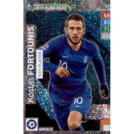 Kostas Fortounis Key Players 324 Adrenalyn XL Road To Uefa Euro 2020