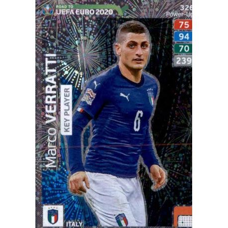 Marco Verratti Key Players 326 Adrenalyn XL Road To Uefa Euro 2020