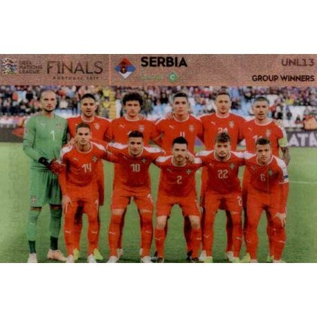 Serbia UEFA Nations League UNL13 Adrenalyn XL Road To Uefa Euro 2020
