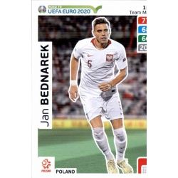 Jan Bednarek Poland 157 Adrenalyn XL Road To Uefa Euro 2020