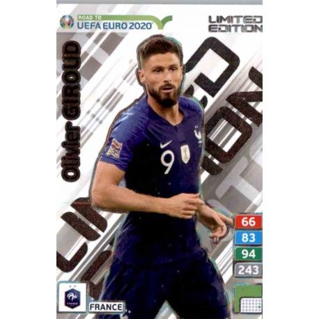 Olivier Giroud Limited Edition Adrenalyn XL Road To Uefa Euro 2020