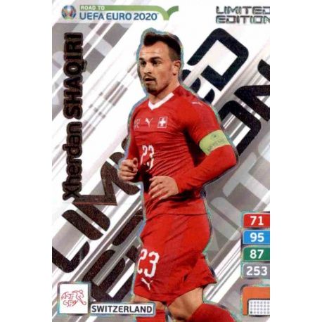Xherdan Shaqiri Limited Edition Adrenalyn XL Road To Uefa Euro 2020