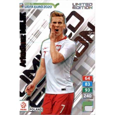 Arkadiusz Milk Limited Edition Adrenalyn XL Road To Uefa Euro 2020