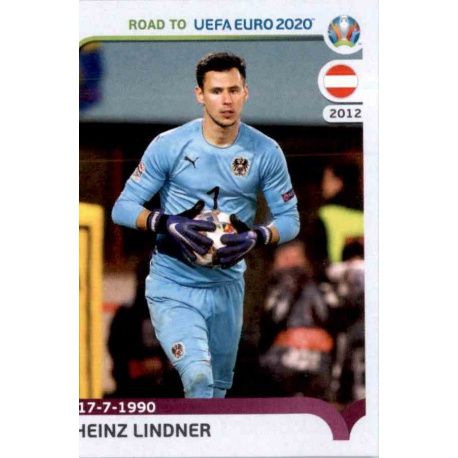 Heinz Lindner Austria 3 Panini Road to UEFA EURO 2020 Sticker Collection