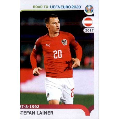 Stefan Lainer Austria 7 Panini Road to UEFA EURO 2020 Sticker Collection