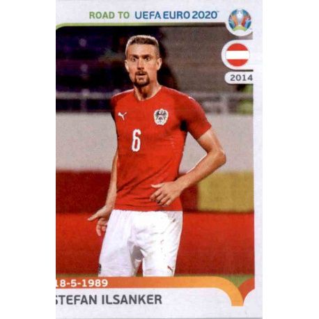 Stefan Ilsanker Austria 10 Panini Road to UEFA EURO 2020 Sticker Collection