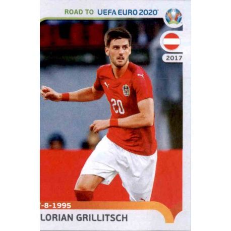 Florian Grillitsch Austria 13 Panini Road to UEFA EURO 2020 Sticker Collection