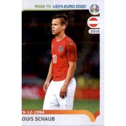 Louis Schaub Austria 14 Panini Road to UEFA EURO 2020 Sticker Collection