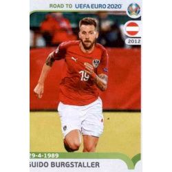 Guido Burgstaller Austria 17 Panini Road to UEFA EURO 2020 Sticker Collection