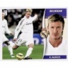 Sticker of Beckham Real Madrid Liga Este 2006/07 Panini