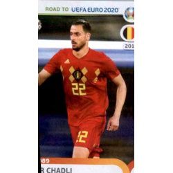 Nacer Chadli Belgium 27 Panini Road to UEFA EURO 2020 Sticker Collection