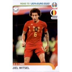 Axel Witsel Belgium 28 Panini Road to UEFA EURO 2020 Sticker Collection