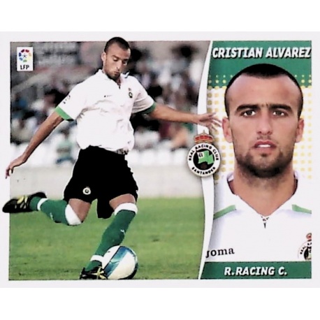Cristian Álvarez Coloca Racing Santander