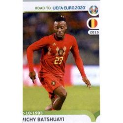 Michy Batshuayi Belgium 32 Panini Road to UEFA EURO 2020 Sticker Collection