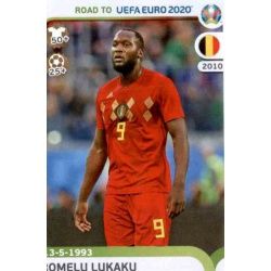 Romelu Lukaku Belgium 33 Panini Road to UEFA EURO 2020 Sticker Collection