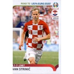 Ivan Strinić Croatia 40 Panini Road to UEFA EURO 2020 Sticker Collection