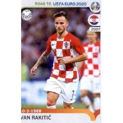 Ivan Rakitić Croatia 42 Panini Road to UEFA EURO 2020 Sticker Collection