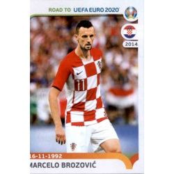 Marcelo Brozović Croatia 45 Panini Road to UEFA EURO 2020 Sticker Collection