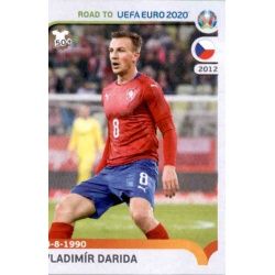 Vladimír Darida Czech Republic 58 Panini Road to UEFA EURO 2020 Sticker Collection