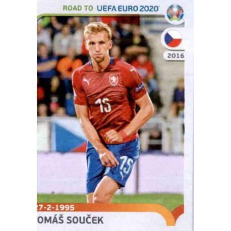 Tomáš Souček Czech Republic 62 Panini Road to UEFA EURO 2020 Sticker Collection