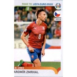 Jaromír Zmrhal Czech Republic 63 Panini Road to UEFA EURO 2020 Sticker Collection