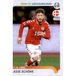 Lasse Schöne Denmark 73 Panini Road to UEFA EURO 2020 Sticker Collection