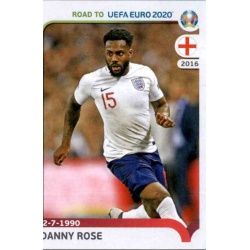 Danny Rose England 88 Panini Road to UEFA EURO 2020 Sticker Collection