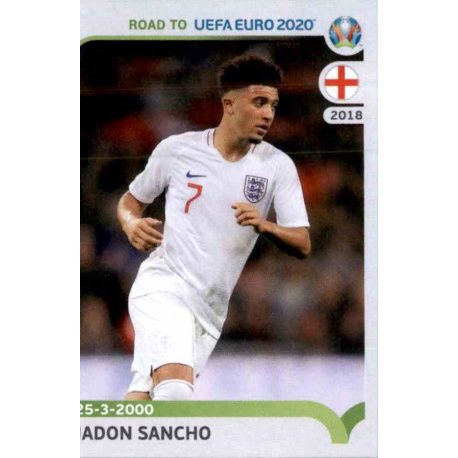 Jadon Sancho England 96 Panini Road to UEFA EURO 2020 Sticker Collection