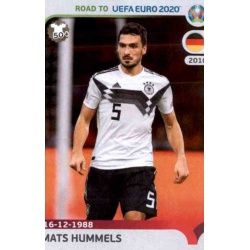 Mats Hummels Germany 117 Panini Road to UEFA EURO 2020 Sticker Collection